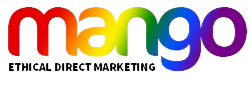Mango rainbow logo pride month